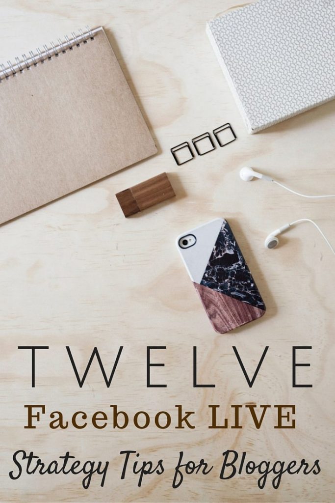 Facebook live strategy Pinterest