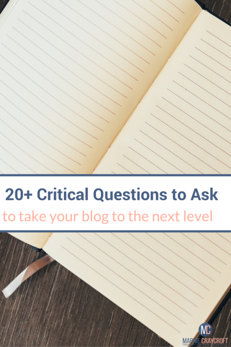 Critical Questions to Ask to Get Your Blogging Business to the Next Level