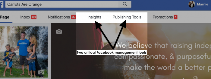 Facebook Publishing Tools