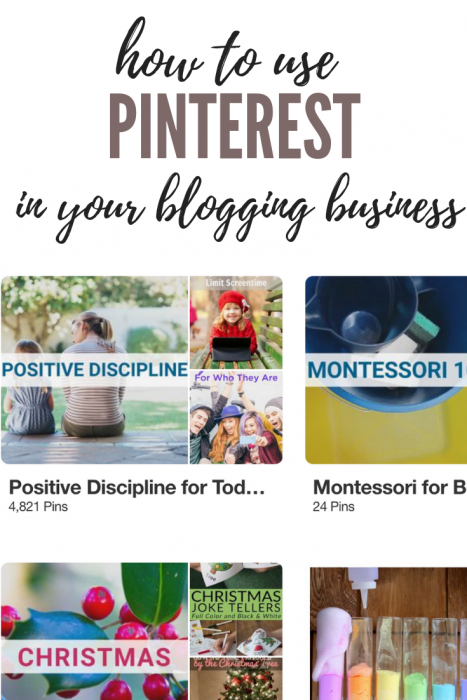 How to use Pinterest in Your Blogging Business